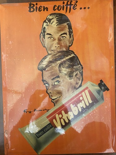 Vitabrill tole ancienne - tole, 1960