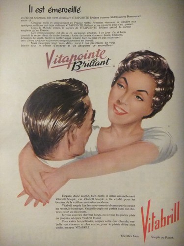 Publicité 1957 vitapointe - 1957,
