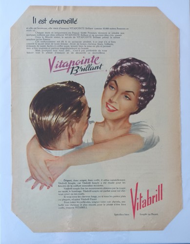 Publicité ancienne 1957 - publicité,